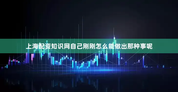 上海配资知识网自己刚刚怎么能做出那种事呢